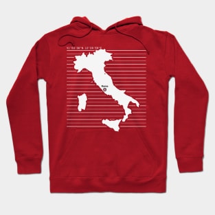 Rome City Map Hoodie